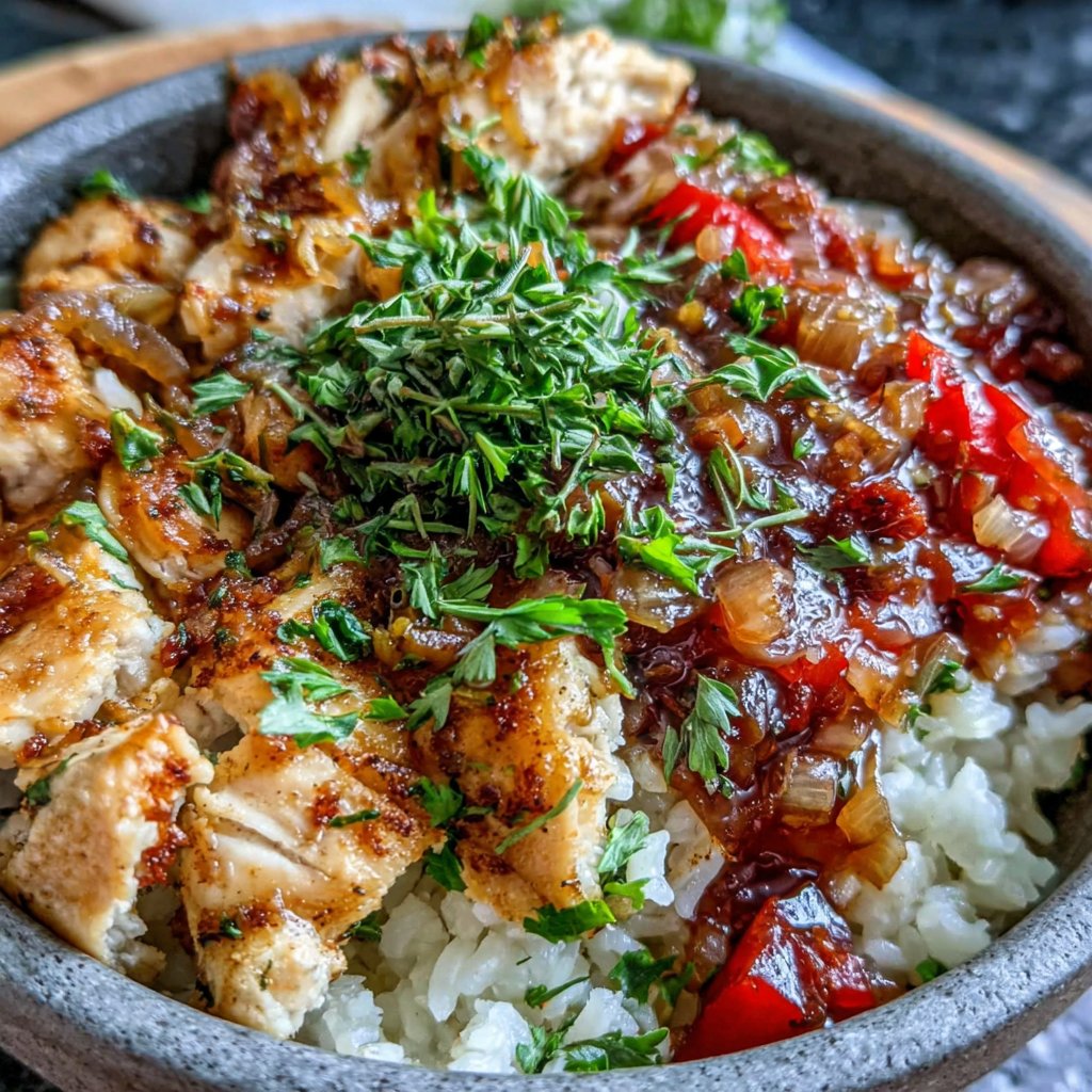 Cajun Chicken Rice Bowl