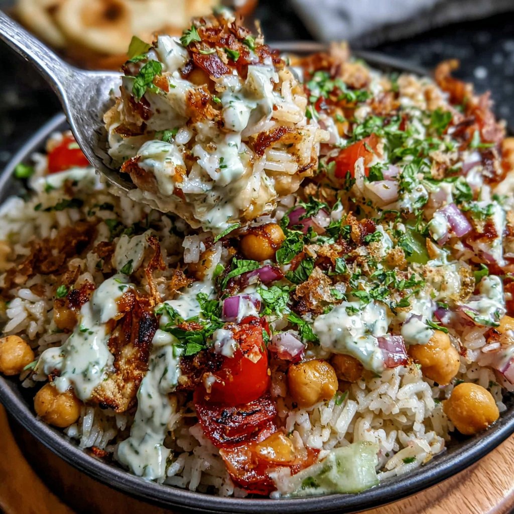 Chickpea Shawarma Rice Bowl
