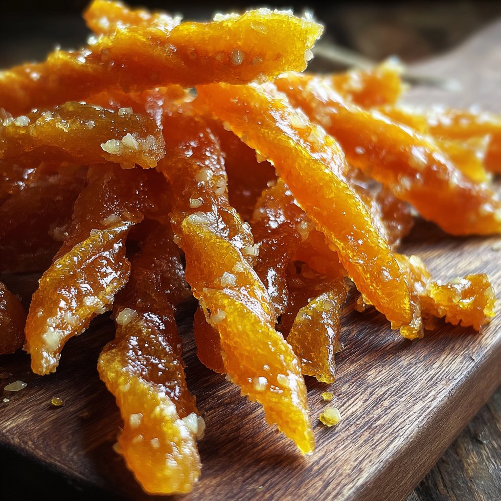 Candied Orange Peel Treats